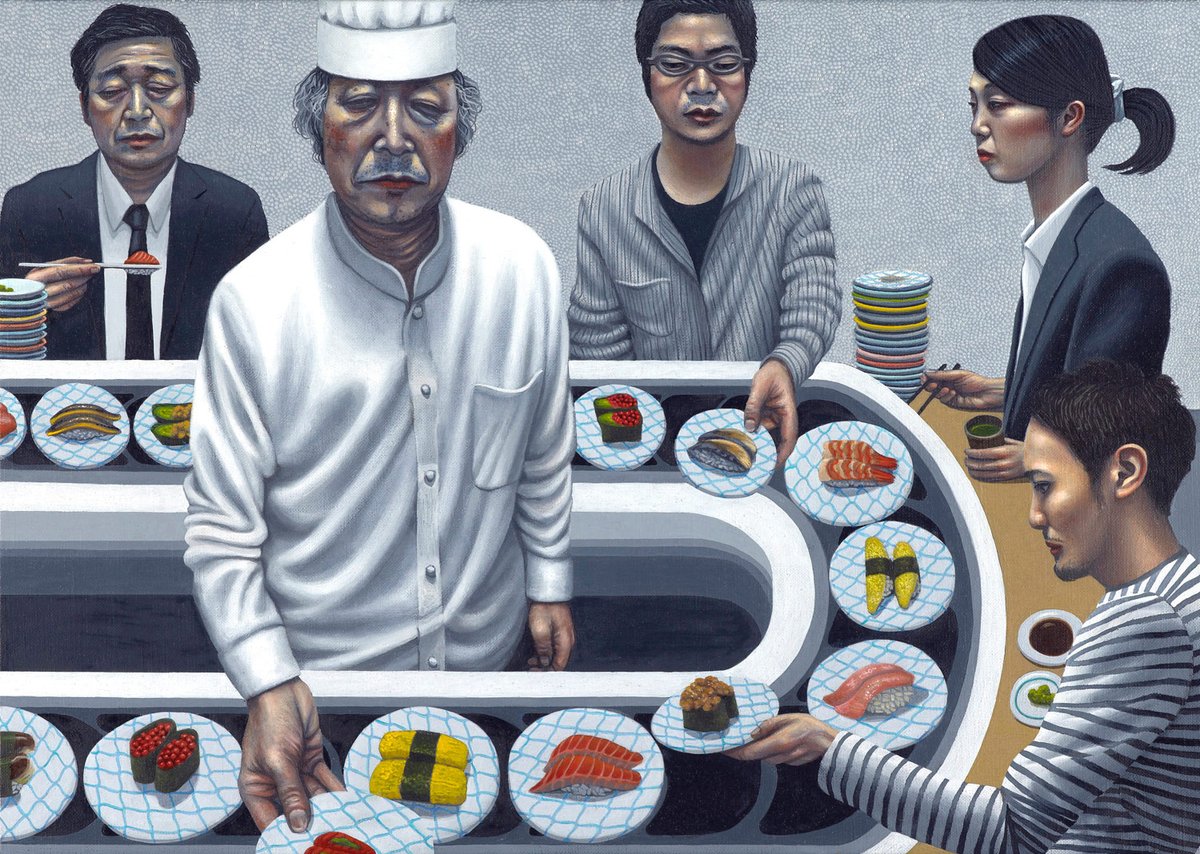 Sushi, 2011 by Carl Randall <a href="/CarlRandallArt/">Carl Randall</a> instagram.com/carlrandallart…