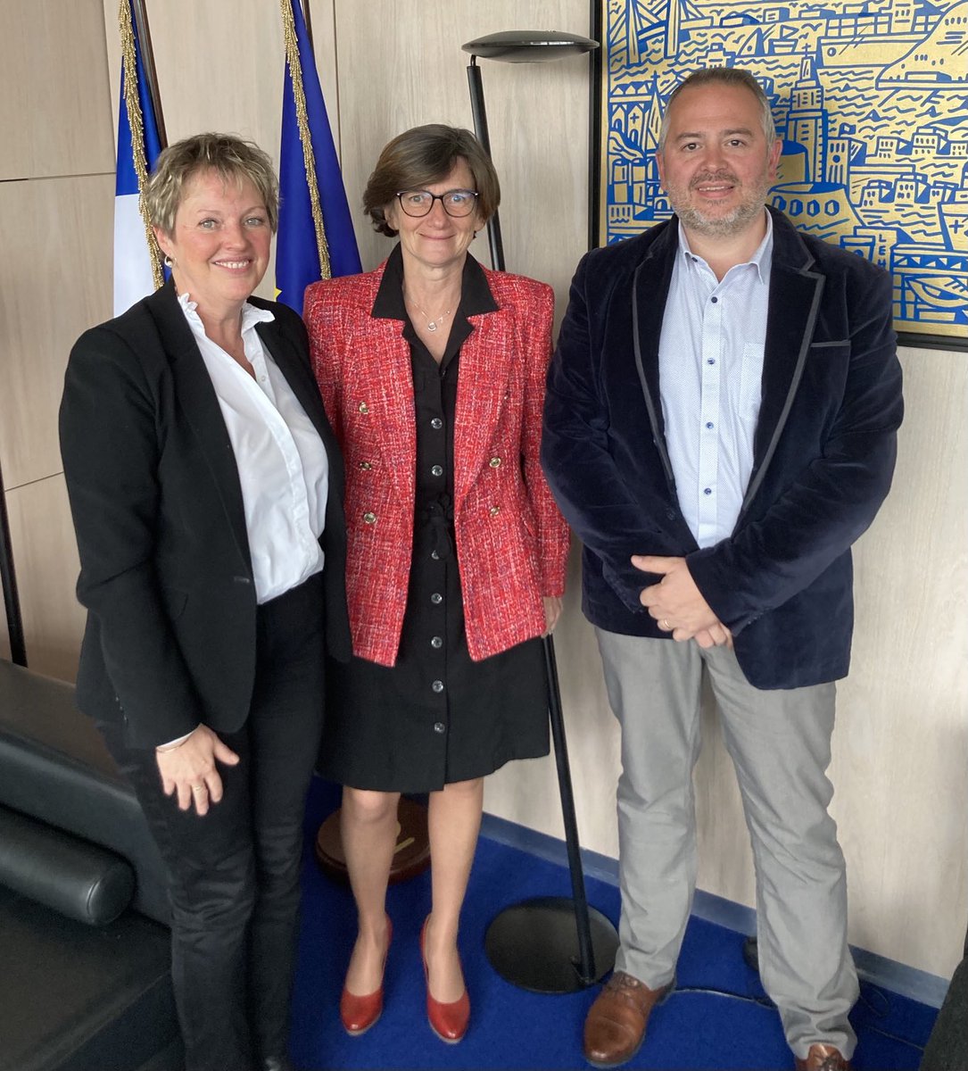 Rencontre avec Mme la ministre ⁦<a href="/agnesfirmin/">Agnès Firmin Le Bodo</a>⁩ pour échanger sur le métier de Directeur des soins, l’accès à la fonction, sa place dans la gouvernance hospitalière et les professionnels de santé (attractivité, formation, fidélisation…) ➡️Force de propositions et engagement