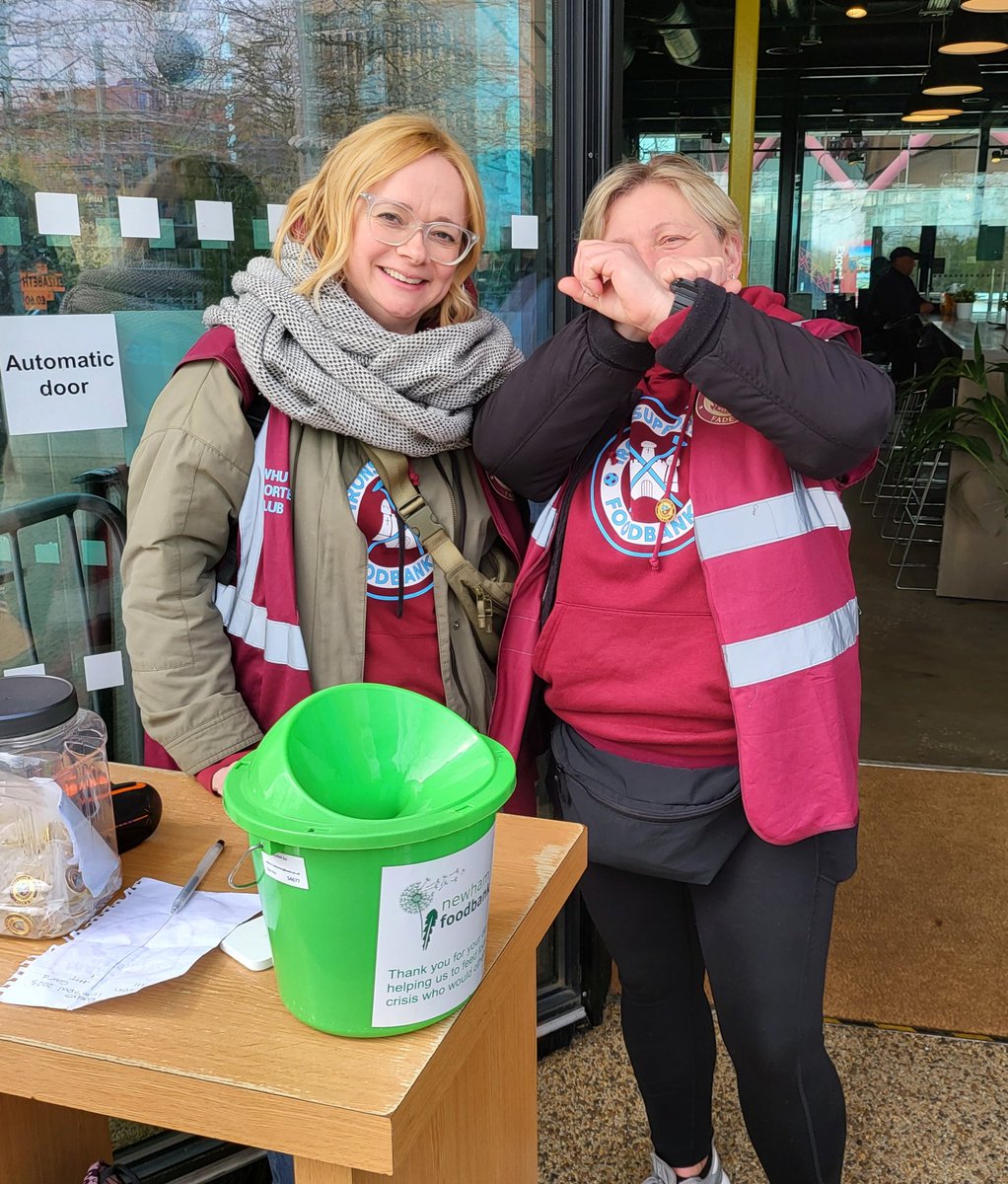 Irons Supporting Foodbanks (@ifoodbanks) on Twitter photo Big thanks to members of the <a href="/WHUSupportClub/">Official West Ham United Supportersโ Club</a> for the donations to the #bringaquid campaign this month.
Your support is making a big difference in fighting food poverty in east London and Essex ๐โ๏ธ
#righttofood
#bringaquid
#belikecallum Big thanks to members of the <a href="/WHUSupportClub/">Official West Ham United Supportersโ Club</a> for the donations to the #bringaquid campaign this month.
Your support is making a big difference in fighting food poverty in east London and Essex ๐โ๏ธ
#righttofood
#bringaquid
#belikecallum