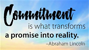 "Leadership Moment"
Your dreams aren't achieved because you simply dreamt them. They're achieved because you're willing to COMMIT to them! Your level of COMMITMENT determines your effort &amp; provides the resilience needed to overcome every obstacle along the way!
#LeadershipMoment