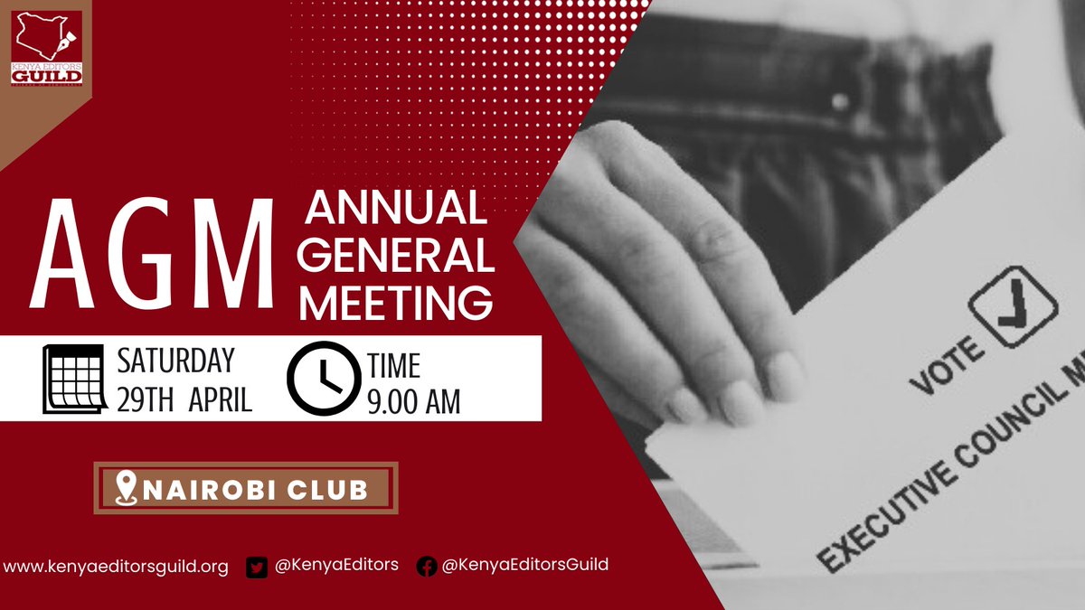Upcoming: KEG AGM &amp; the Election of  Executive Council Members for the term 2023-2025.

What pertinent issues should your in-coming Council Member address?