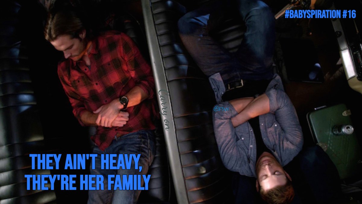 Franki3W's tweet photo. #BabySpiration #16
They ain't heavy, they're her family.
#SPNFamily #Supernatural #AKF @jarpad #Baby #67Impala @JensenAckles #NotHeavy #FDEWB #TheyAreFamily #CarryOn #WinchestersForever #BabyLoveForever #BabyAppreciationDay #WeLoveYouBaby @TheGreenCooler https://t.co/Ma8D9SbP21