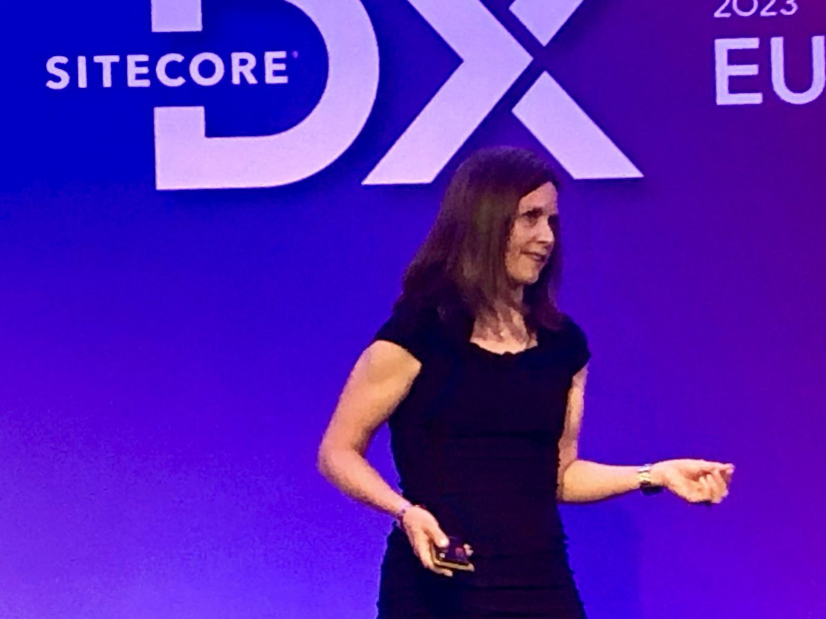 “When our business needs change so does our tech stack, but with a composable approach we only need to change the pieces that we need to.” Our own <a href="/HannahGrap/">Hannah Grap</a> shares the ease and flexibility of composable technology with the #SitecoreDX crowd! #Martech #composable #SitecoreDXP