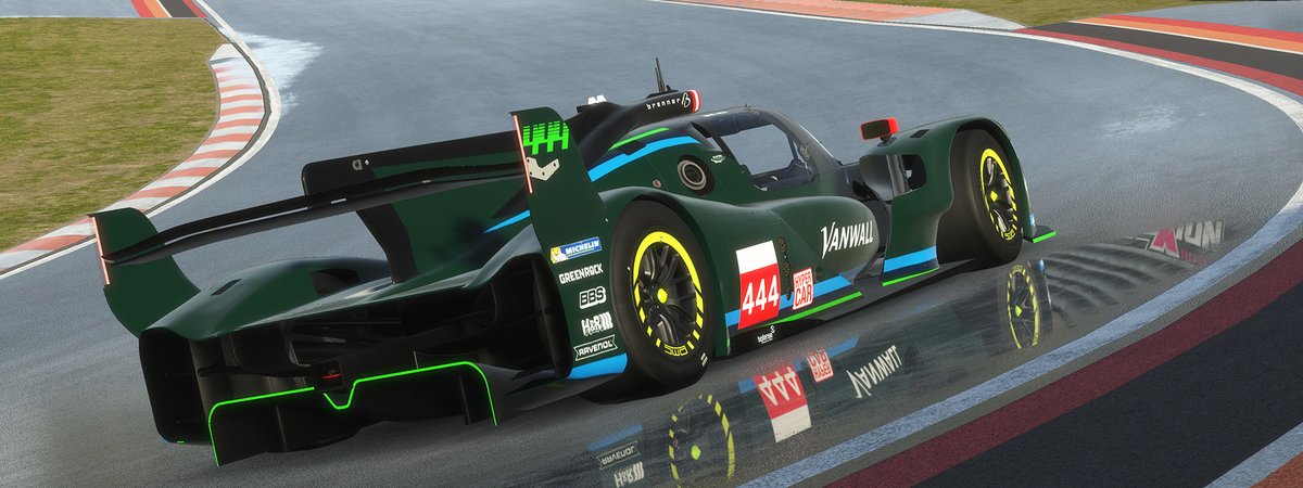 Ahead of the @FIAWEC @TotalEnergies 6 Hours of @circuitspa, @Vanwall_Racing have some branded merchandise to giveaway to #rFactor2 players🎁 The Vanwall Hypercar Hotlap Challenge is now live through our Competition System! Set your quickest lap for a chance to win a team cap🧢