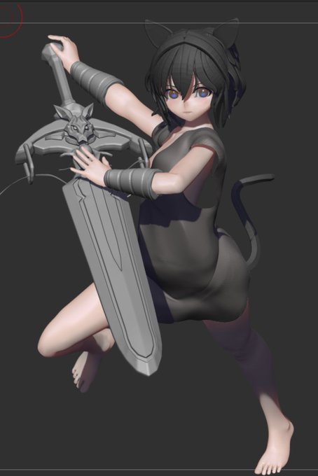 お気になアートワーク2枚はって4名にバトンを渡す企画

めっちんさんから回ってきた。ありがとう😊

ローポリにテクスチャ描く癖を矯正中〜。

バトン先は

@tukabutter3 
@iracco 
@kurokumanohito 
@SemosPirosiki14 

(お手間だったらスルーして下さい) 