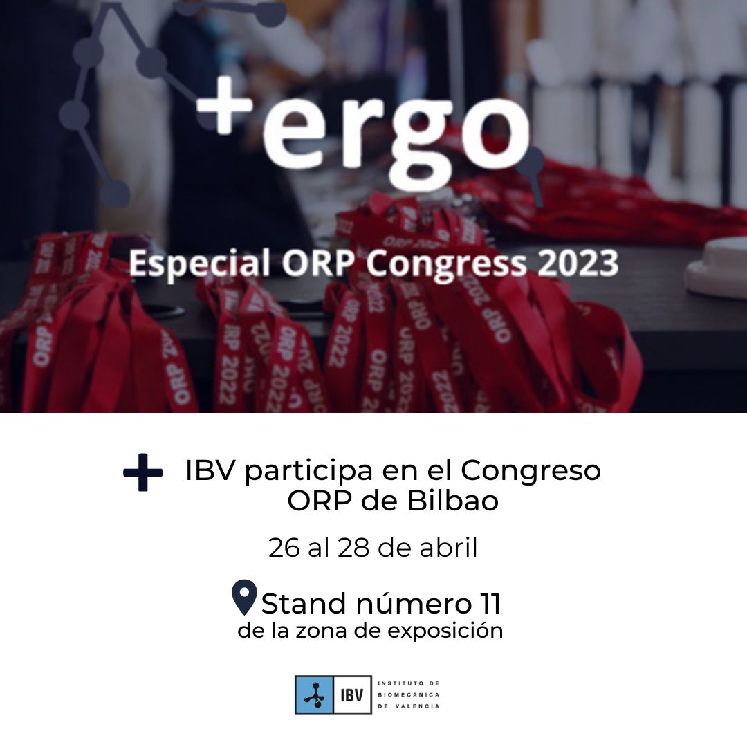 ibv_org's tweet photo. Los próximos 26,17 y 28/04 estaremos presentes en el Congreso Internacional #ORP de @Fundacion_ORP
Pásate por nuestro📍stand nº 11 para conocer de la mano de nuestros expertos #ERGOIBV y #ERGOIA ¡Y descubre cómo pueden ayudarte a mejorar tu negocio!
ℹ️ https://t.co/anNv0Ow9Gy https://t.co/A8WcWZouKR