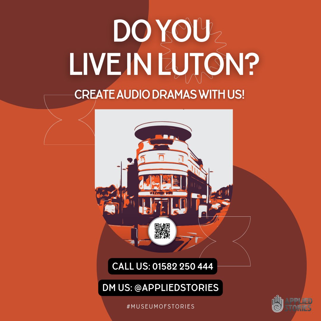 Every voice counts! If you're based in Luton, share your story with us and help us build our community-driven project #MuseumOfStories.

Contribute here: appliedstories.co.uk/museum-of-stor…

#ShareYourStory 

(h/t <a href="/buryparkwatch/">Bury Park Watch</a> <a href="/lutonnews/">The Luton News</a> <a href="/HeritageLuton/">Luton Heritage Forum</a> <a href="/LURLIVE/">Luton Urban Radio</a> <a href="/UnleashingLuton/">Unleashing Potential Luton</a>)