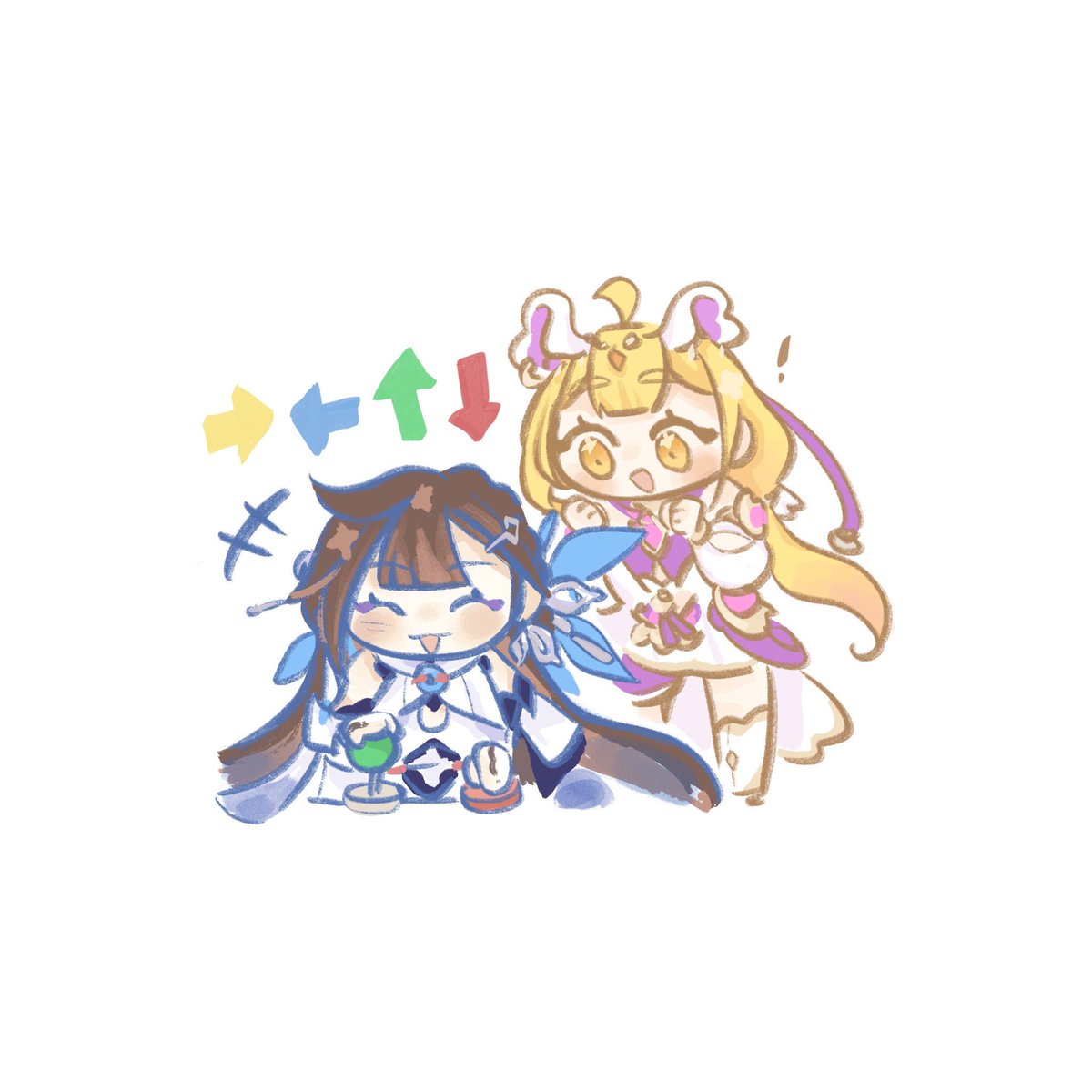 tulipa_carrots's tweet photo. So…!
I started playing honkai 3rd and I drew Susannah with Rita and Sushang🫶💗✨
#HonkaiImpact3rd https://t.co/2pbzC7luhN