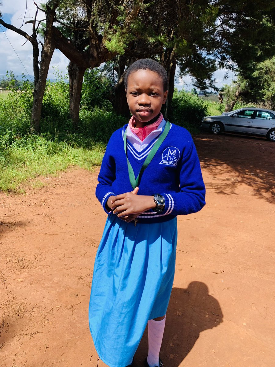 robertsonnyimbo's tweet image. Just visited Baby Asanda at Marymount secondary school #Form1 #At11yrsOld