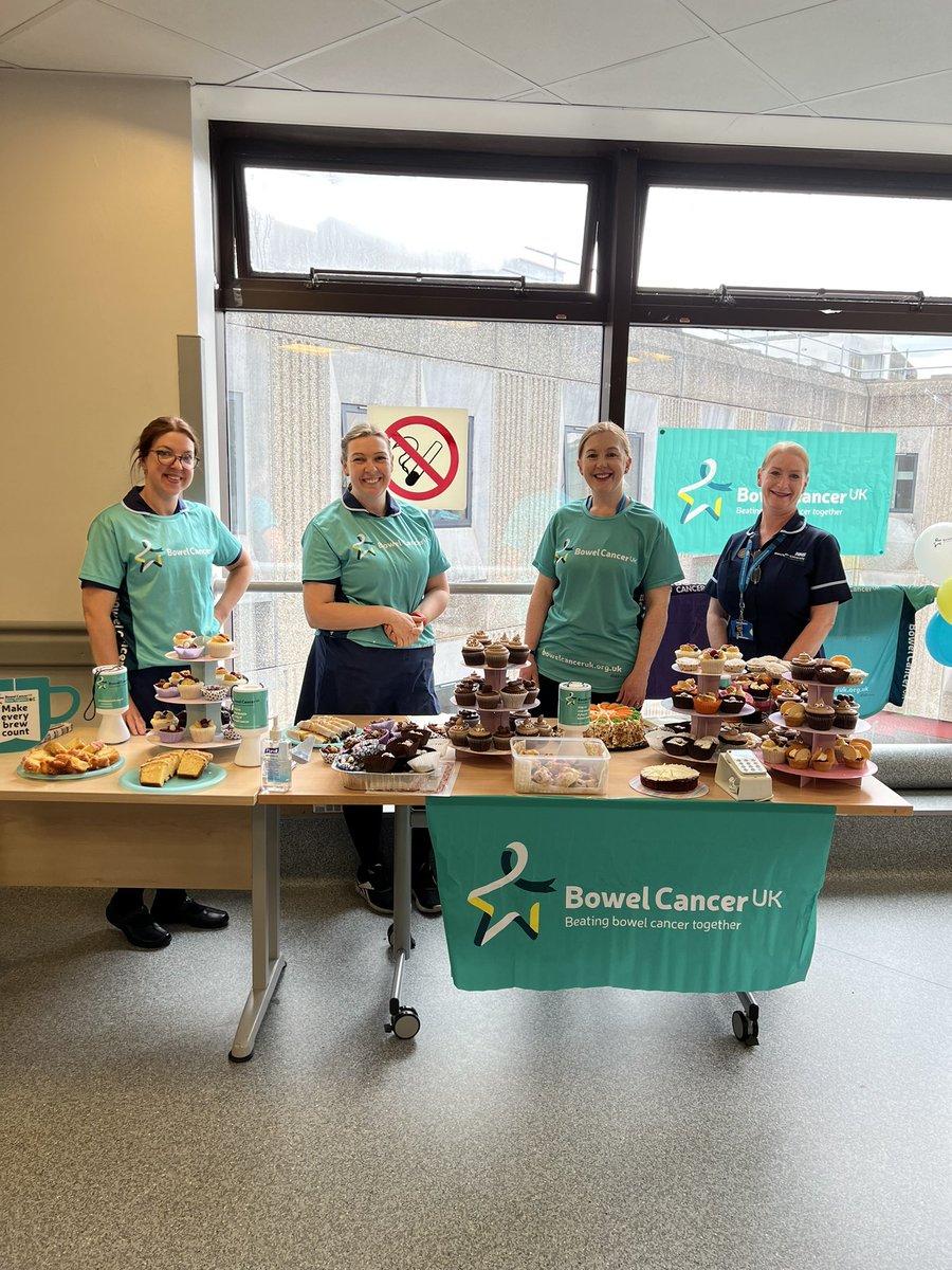 Thank you for everyone who came to see us at our cake sale yesterday. We raised a huge £300 for <a href="/bowelcanceruk/">Bowel Cancer UK</a> which is amazing! 🍰🧁🍪🌟 #BowelCancerAwarenessMonth