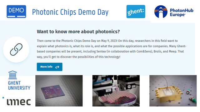 Meer weten over fotonica en geïntegreerde fotonische chips? Kom dan naar onze Photonic Chips Demo Dag op 9 mei 2023!
Het volledige programma en inschrijvingslink in comment ⬇️