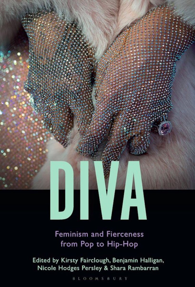 New book cover reveal!!! 💅🔥 Diva is published in Sept by @BloomsburyAcad & @BloomsburyMus. Full details: bloomsbury.com/uk/diva-978150… A new collection edited by @Sharadai, Nicole Hodges Persley, @BenHalligan and me. @ManMetUni @SODAmcr