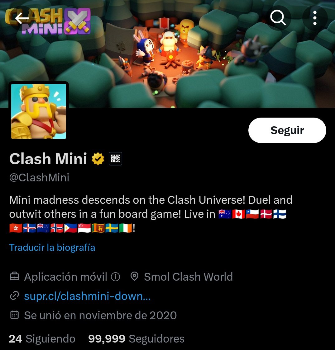 LUX_GamingCM's tweet photo. Congratulations to @Clashmini on reaching 100k followers 🎉

PS: I'm following https://t.co/wQVrT1Ygzr