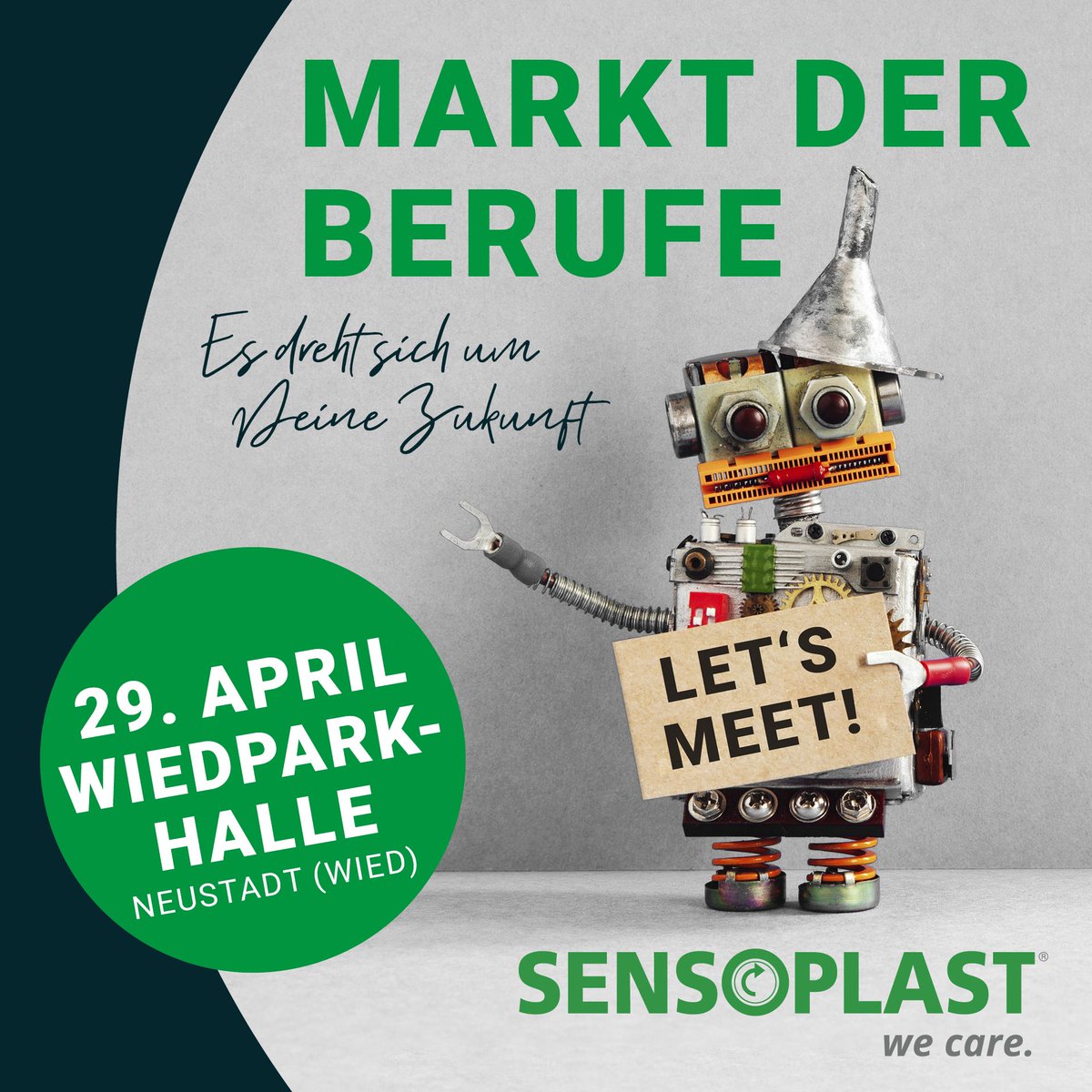 sensoplast's tweet photo. Alle, die auf der Suche nach einer interessanten und abwechslungsreichen Ausbildung sind, sollten sich den kommenden Samstag vormerken.

📅 Samstag, 29. April 2023 

🕚 9.00 bis 14.00 Uhr

📍 Neustadt (Wied)

https://t.co/MeLGCWtIJF

#ausbildung #zukunft #sensocrew https://t.co/VtfxiRhnTQ