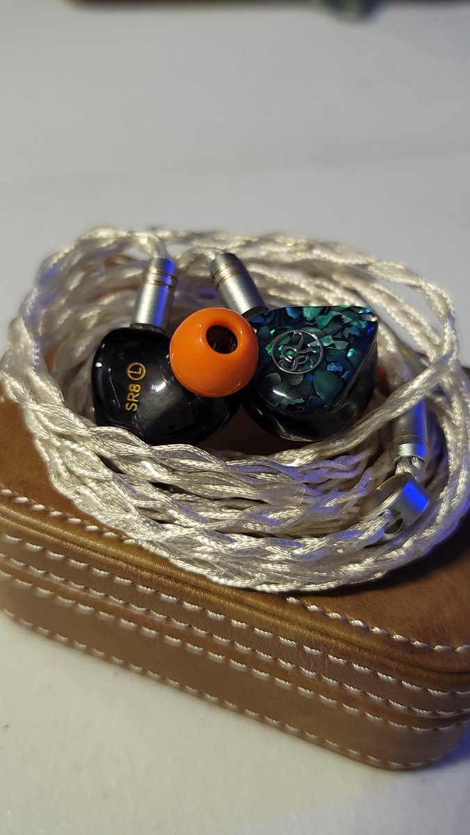 s2kphile's tweet image. Sound Rhyme SR8. Podcast approved with 0-1 settings. Bass switch down and treble switch up.

#PenonAudio #SoundRhyme #SR8 #PenonOrangeTips