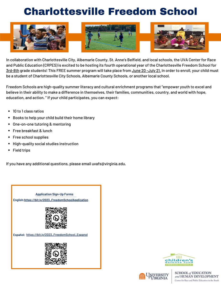 ACPS Office for School & Community Engagement (@engageacps) on Twitter photo Attention <a href="/k12albemarle/">AlbemarleCountySchls</a> families take a look at this amazing opportunity. Please share widely. Contact information is on the flyer. @Doc_EI <a href="/drk2f/">Daphne Keiser</a> <a href="/amitchell1621/">Ayanna</a> Attention <a href="/k12albemarle/">AlbemarleCountySchls</a> families take a look at this amazing opportunity. Please share widely. Contact information is on the flyer. @Doc_EI <a href="/drk2f/">Daphne Keiser</a> <a href="/amitchell1621/">Ayanna</a>