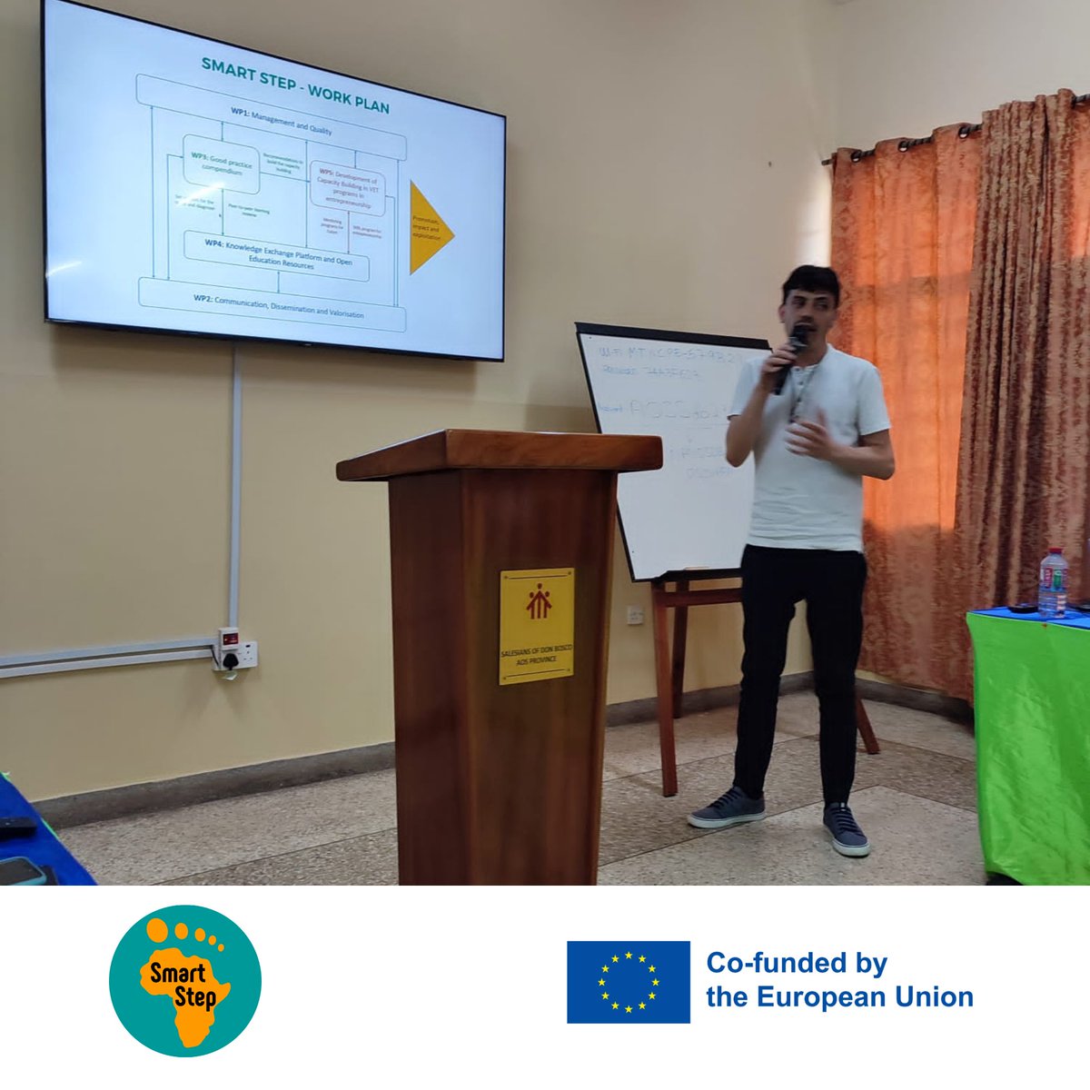 The first face-to-face partner meeting has started in Ghana, hosted by Don Bosco Youth Network.🎉

Here some photos of the first day.📸 Stay tuned!

#leadingtheway #EUYearOfSkills #smartstep #vet