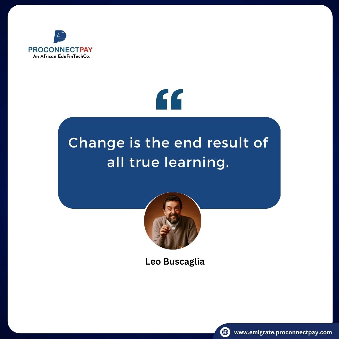 ProconnectPAY's tweet photo. Learning can lead to powerful transformations ...

Whether it's a new language, skill, or course, it has the potential for meaningful change. So let's embrace the journey of learning.

Leo Buscaglia has this to say:

#study #studybroad #studyinusa https://t.co/qoF9wv5CmT