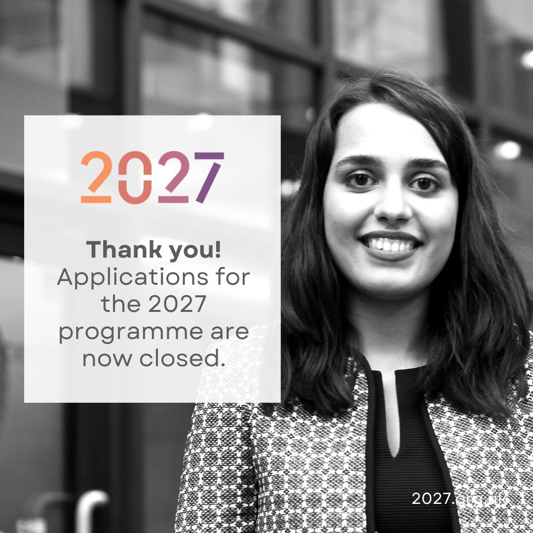 2027 Associates Programme tweet media