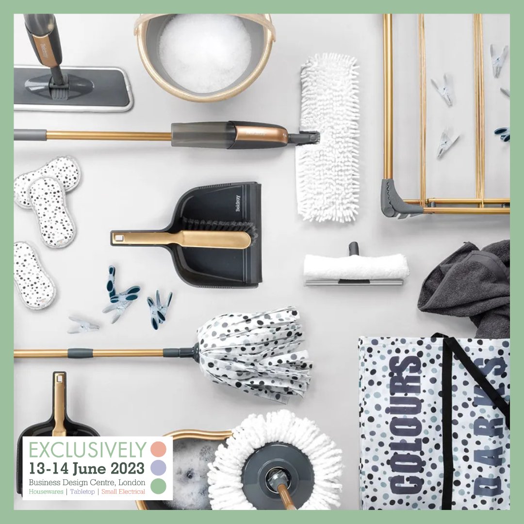 ExclusivelyShow's tweet photo. Introducing more of the exciting brands joining us at Exclusively this June - Addis Housewares, Beldray, Beurer and Brita Water Filter Systems Ltd.
Register to attend here - https://t.co/ZVibhC5Pl1
#exclusivelyshow #excshow #exclusivelyhousewares #housewares https://t.co/qIXPqCGwBr
