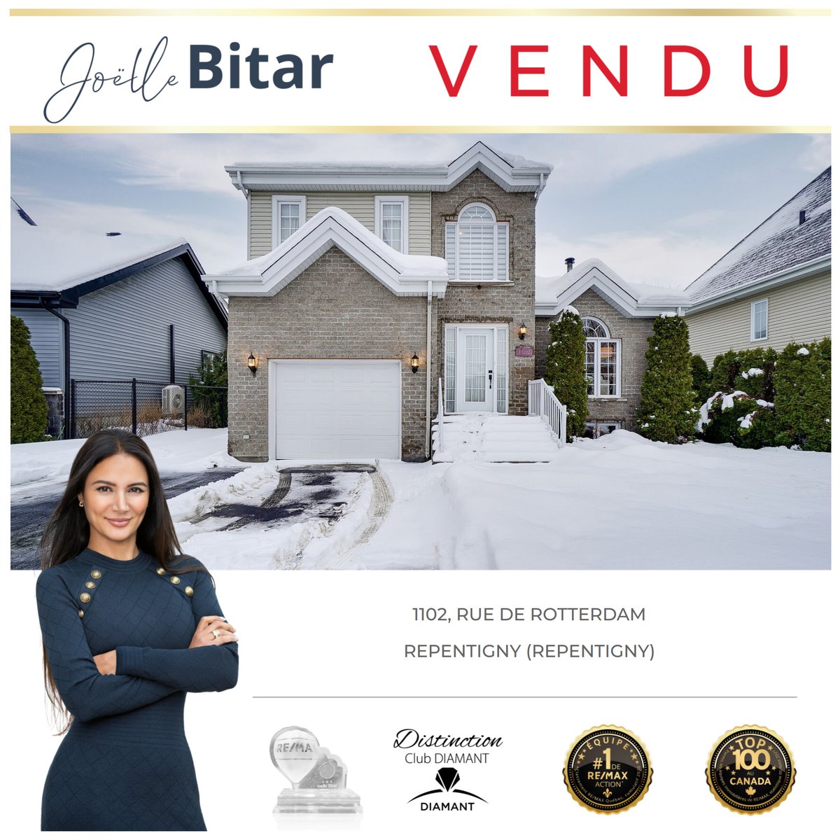 joellebitar7's tweet photo. JOELLE BITAR
VENDU I SOLD
1102 Rue de Rotterdam
Repentigny (Repentigny)
https://t.co/QYsazuM9Rs⠀
#sold #mtl #renovated #canada #quebec #architecture #luxuryrealestate #topbroker #joellebitar #remaxaction #remaxcollection #remaxmontreal #topbrokermontreal https://t.co/a5er28OgAz