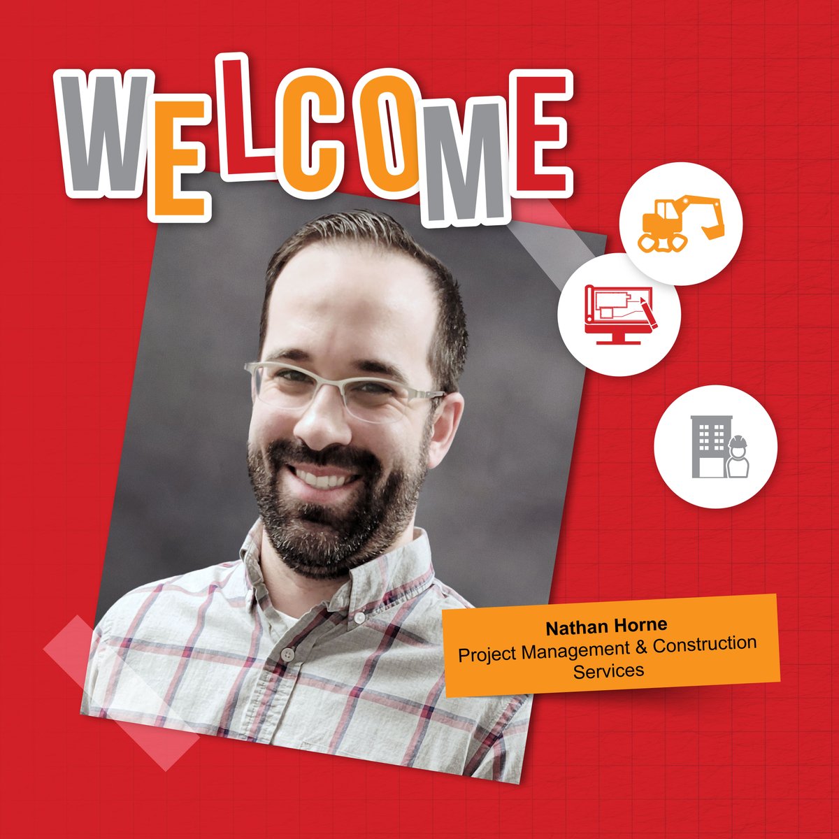 Nathan Horne recently joined Isett's Capital Region office as a Project Manager among the Project Management &amp; Construction Services team.   #workingatisett #team