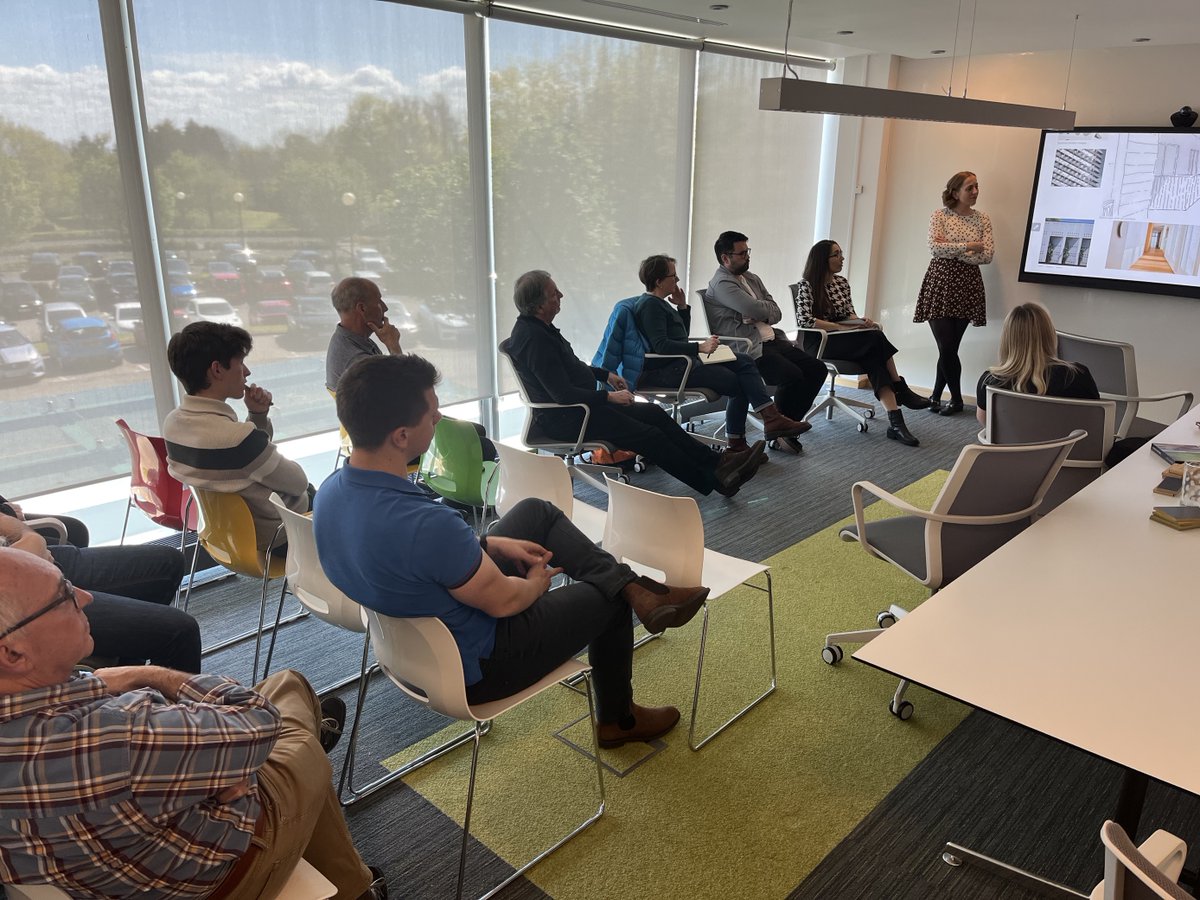 PDArchitects's tweet photo. Design review today at PDA Cardiff - up this morning is a mixed use regeneration project - great to get ideas from all the team #design #designreviews #ideas #sharing #creative https://t.co/T95mIdgWur