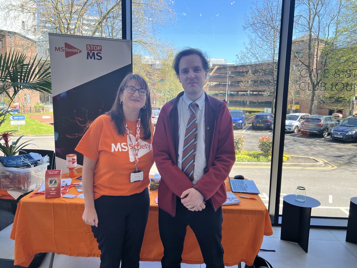 mscymru's tweet image. Mae'n #WythnosYmwybyddiaethMS ac rydym yn cynnal digwyddiad codi arian yn ein pencadlys yn derbynfa tŷ Brunel. Os hoffech chi ddarganfod mwy am MS, codi arian neu gael sgwrs gyda ni, rydyn ni yma tan 3pm, felly dewch draw!📷

#MSMakesMe #codiarian @mssocietyuk @mssocietycymru