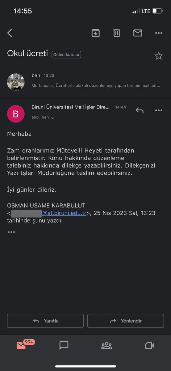 #BİRUNİOKULÜCRETİNİDÜŞÜR

Zamları mütevelli heyeti yapıyormuş, neye göre yapılıyor neyi referans alarak zam yapıyorsunuz bilmek istiyoruz. Ve bu %110a yakın zammı kabul etmiyoruz.
<a href="/Biruniedu/">Biruni Üniversitesi</a> <a href="/biruniiletisim/">Biruni Üniversitesi Öğrenci İletişim Birimi</a> <a href="/DrAdnanYuksel/">Adnan Yüksel</a> 
<a href="/YuksekogretimK/">Yükseköğretim Kurulu</a> <a href="/erolozvar/">Erol Özvar</a>