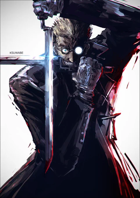 Illustration | Hellsing - Alexander Anderson   