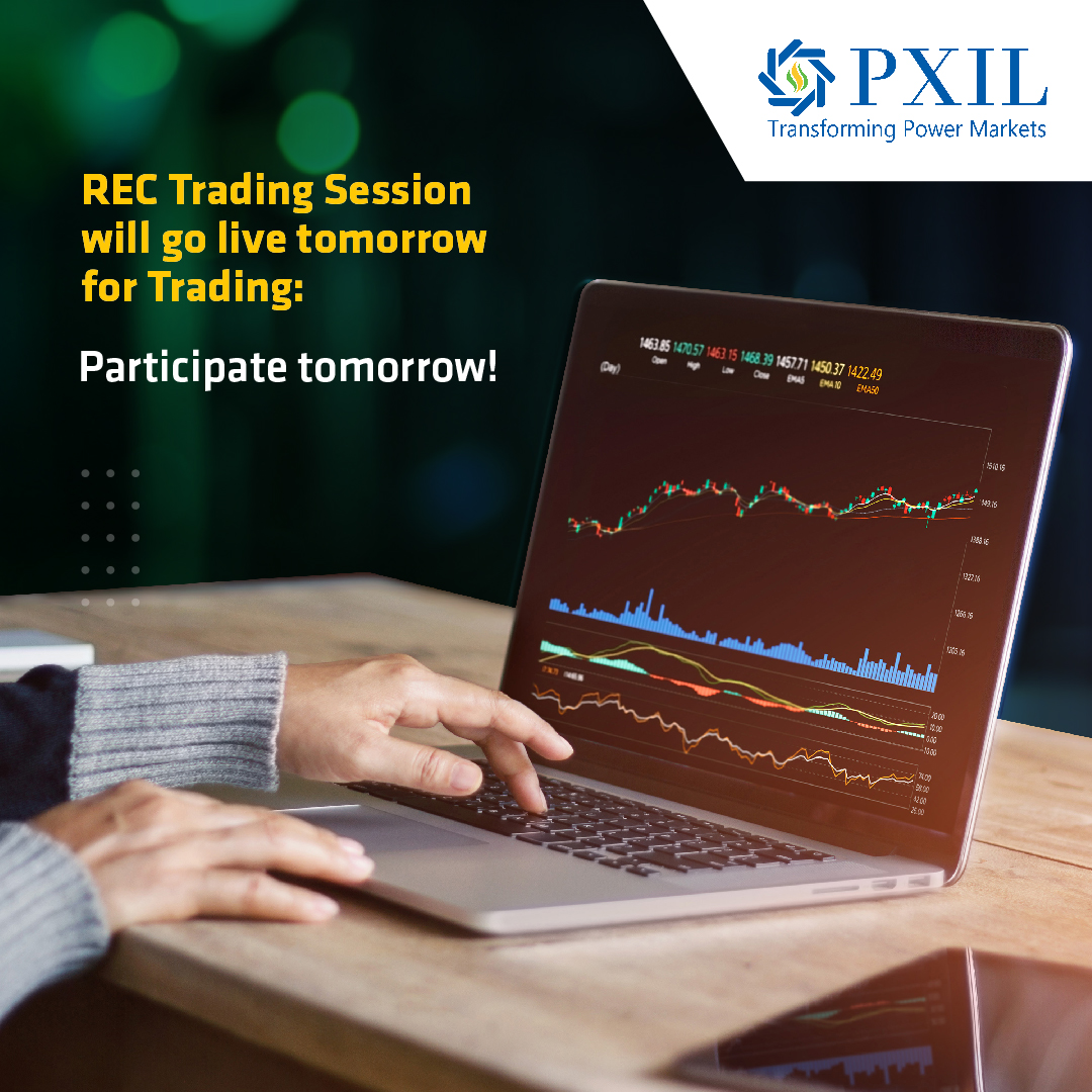 exchange_power's tweet image. The next session of REC trading on PXIL is ready to go live tomorrow, on 26th April 2023.

We invite all the members to participate in the live trading tomorrow!

#PXILIndia #PXIL #Powerexchanges #powerexindia #indianpowermarket #saveenergy #Powermarket #powertrading #RECtrading