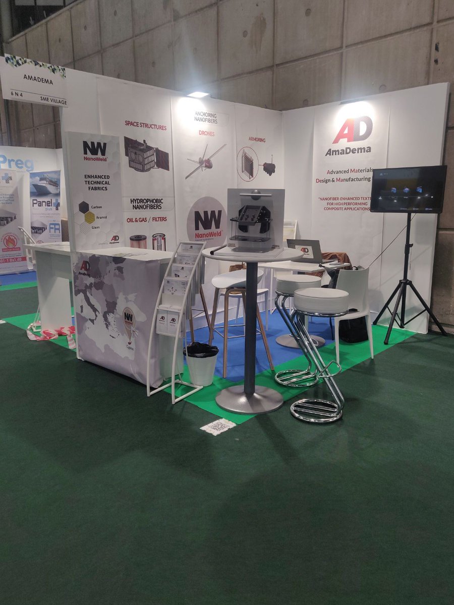 NanoWeld's tweet photo. Join us at our booth Hall 6 N4 at JEC Paris to learn more about AmaDema and NanoWeld from today until Thursday 27th of April.

#jec2023 #JecWorld #jecparis #JEC #amadema #nanoweld https://t.co/6nO3NaIIZ2