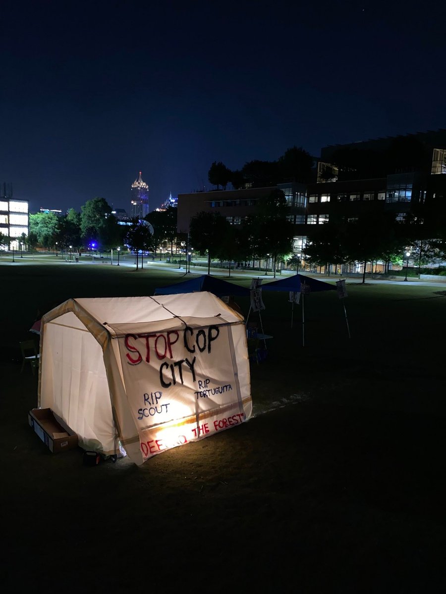 Students at Georgia Tech remember Scout Schultz, killed by GTPD Officer Tyler Beck, and Tortuguita, executed on Jan 18 by unnamed GSP officers.