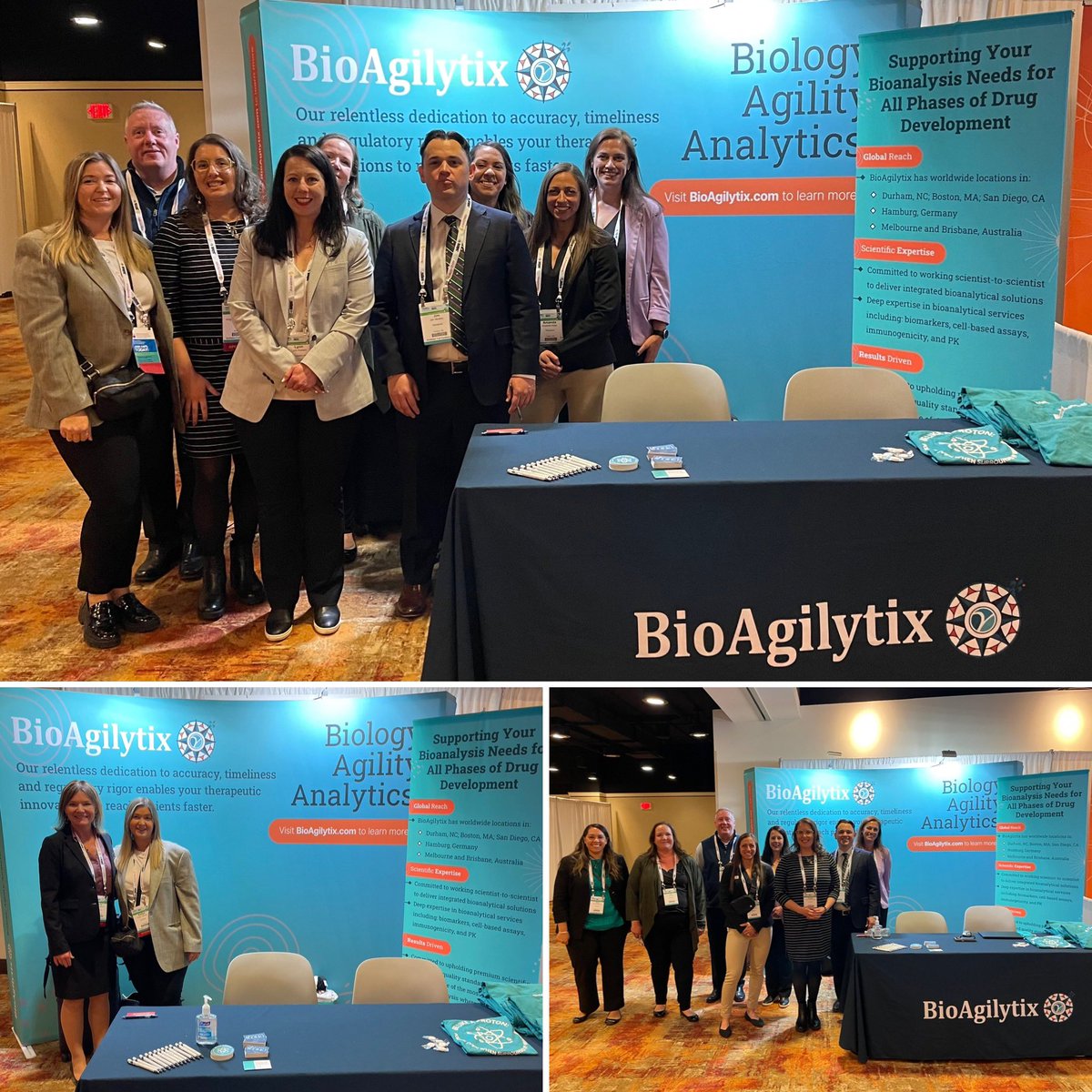 stoyoy's tweet photo. @AAPSComms #NBC2023 and @BioAgilytix booth giveaways include the coolest tshirts and stickers! https://t.co/lZnHsODV9R