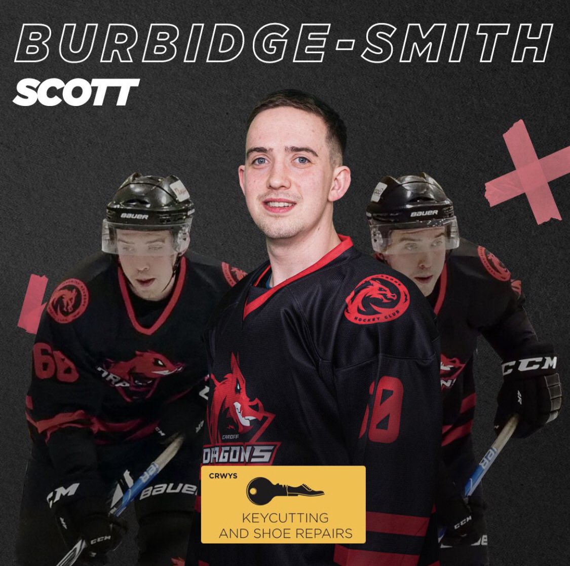 Good luck for the season ahead @ScottBSmith proud to be sponsoring your shirt mate 🏒🥅