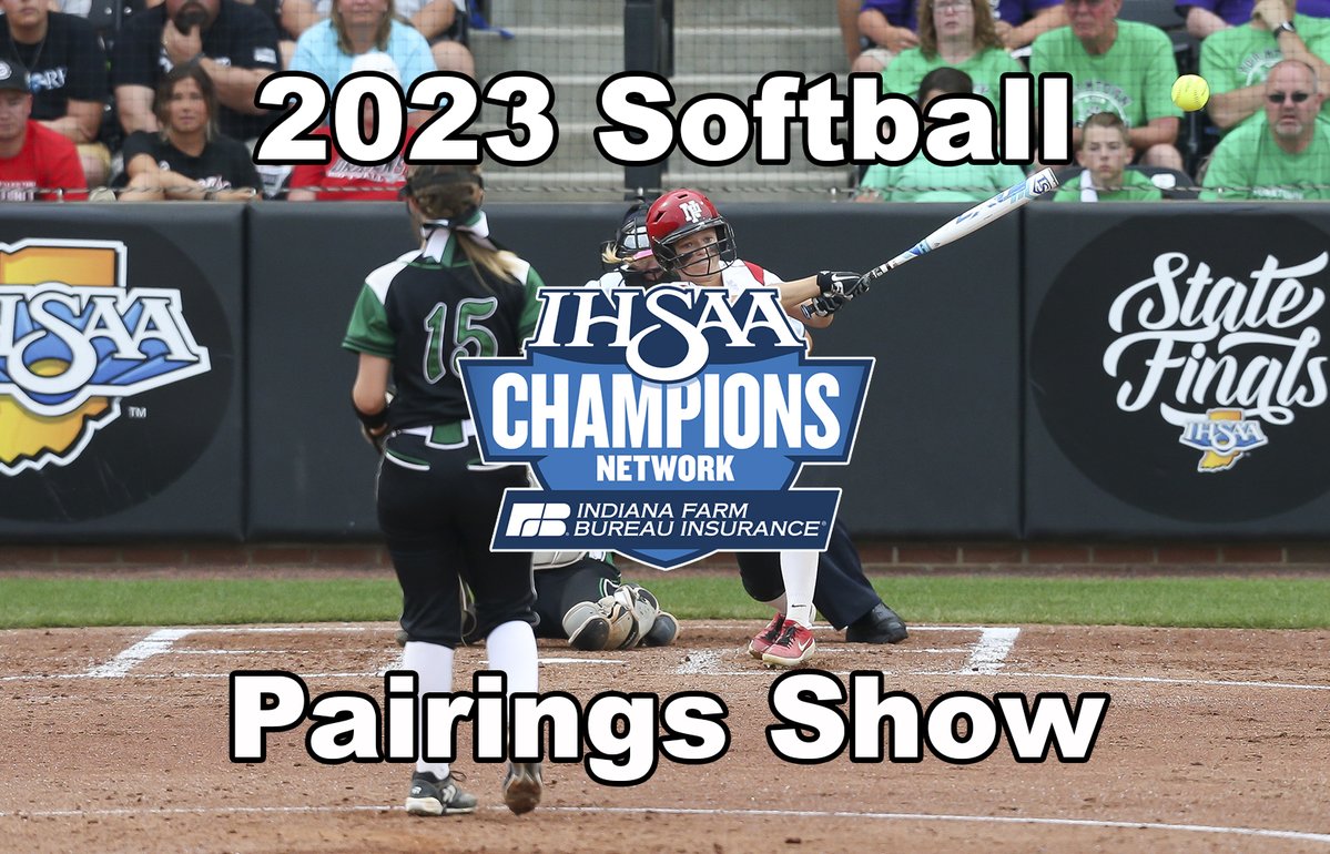 IHSAAtv's tweet image. This Sunday, April 30th, we have a double header of Sectional Pairings Shows:  

7pm ET - Softball Pairings Show
8pm ET - Baseball Pairings Show

Join us on IHSAAtv.org to see who your favorite team will be playing in the upcoming @IHSAA1 tournament series.