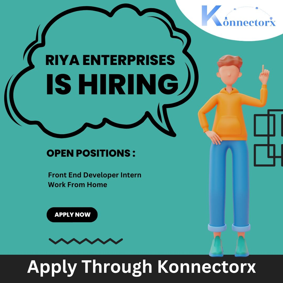 konnectorx's tweet photo. Riya Enterprises is HIRING📌

Apply through Konnectorx

https://t.co/HO0TXMR8bR

#hiring #hiringalerts #hiringnow #hire #köderbox #konnectorx #becreative #paidinternship #koderboxtechnologies #recruiting #frontenddeveloper #intern #workfromhome #internships #remote https://t.co/jVpNg4scLd