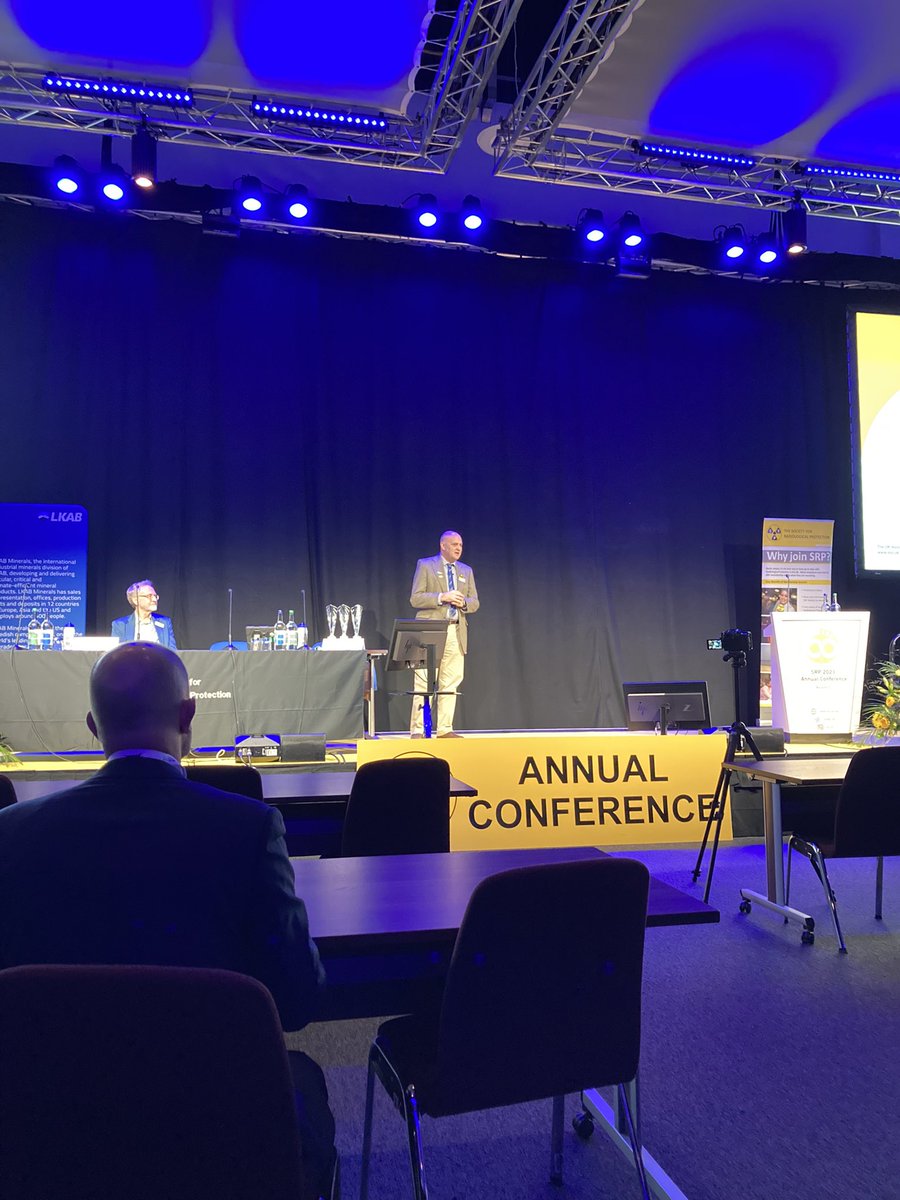 Jim (<a href="/SRP_Pressie/">SRP President</a>) kicking off the SRP 60th anniversary conference #SRP2023