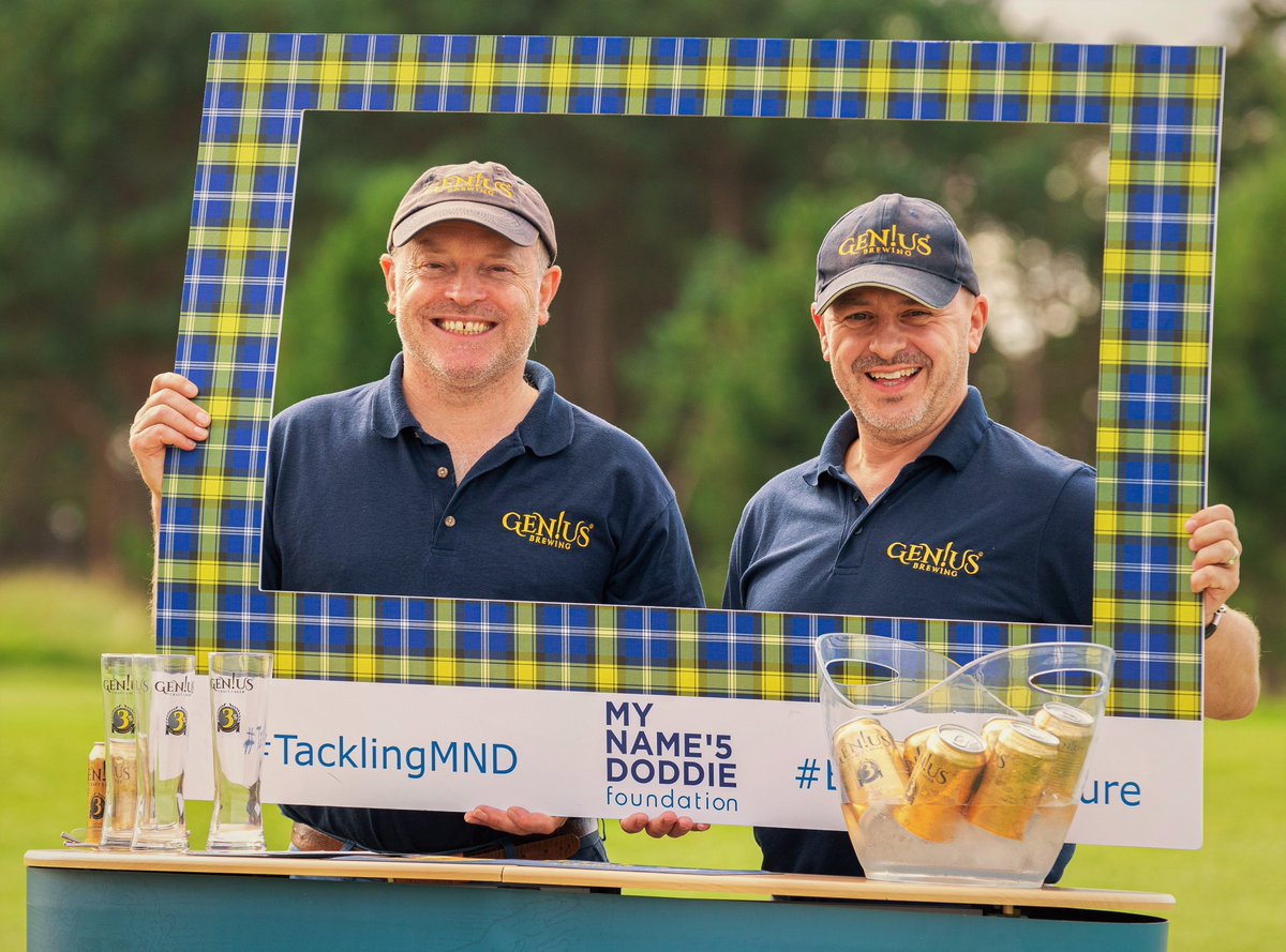 Celebrating 5 years of partnership with <a href="/GeniusBrewing/">Genius Brewing</a> 🍺 They've picked 5 Genius moments: 
🚣‍♂️ - <a href="/madgirafferow/">John</a> 2019
🚶‍♂️ - Doddie Aid 2020
⛳ - Doddie Golf Day 2021
📽 - Doddie's Film
🍷 - 5 Year Anniversary Dinner

Thank you Genius for all your support!
myname5doddie.co.uk/whats-on/artic…