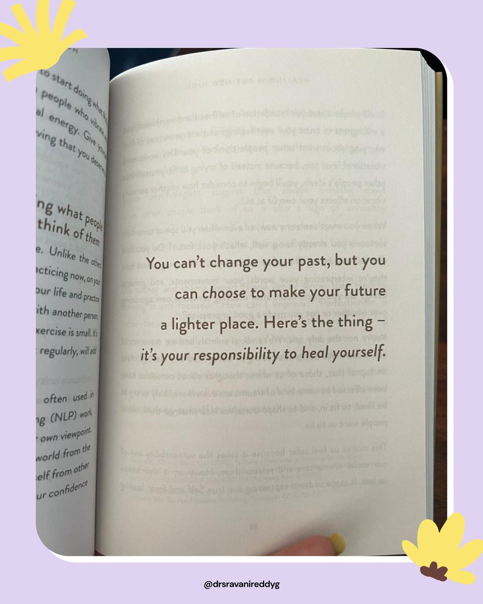 Reading 'Healing is the new High' by Vex King has been a journey of self-discovery. Definite recommendation to those battling #Trauma 
#HealingIsTheNewHigh #VexKing #InnerHealing #MentalHealthAwareness #Gratitude #SelfAwareness #BookRecommendation #DrSravz #Books #readers