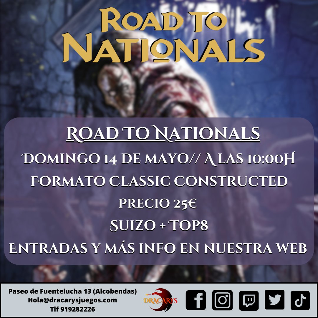 ozjuegos's tweet photo. ¡Abiertas las #inscripciones para el #RoadToNationals de este año de #FleshAndBlood @fabtcg!

Tendremos 64 plazas para uno de los eventos más esperados de la temporada 👏👏

¡Habrá sorteos y grandes sorpresas! 😍😍

Reserva ya tu plaza en nuestra web: https://t.co/PE58WDOnDx https://t.co/5qNB4aKoUo