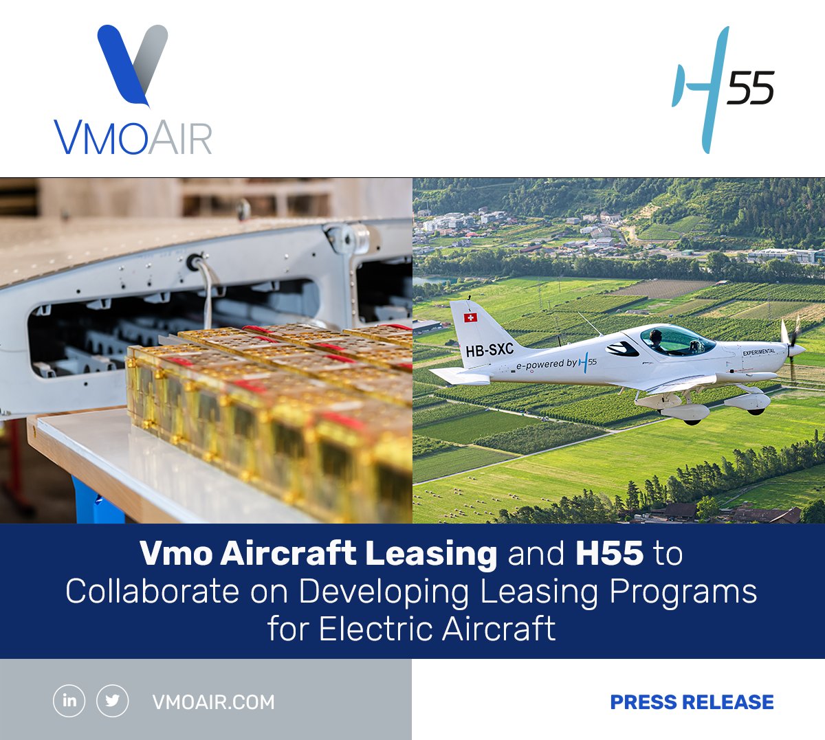 Vmo Aircraft Leasing (@vmoair) on Twitter photo <a href="/vmoair/">Vmo Aircraft Leasing</a> and <a href="/H55aEro/">H55</a> are embarking on a collaboration to provide #aircraftleasing programs for financing #electricaircraft, battery storage energy and management systems #electricaviation #innovation #sustainability #partnership #cleantech #RevolutionAero vmoair.com/vmo-aircraft-l… <a href="/vmoair/">Vmo Aircraft Leasing</a> and <a href="/H55aEro/">H55</a> are embarking on a collaboration to provide #aircraftleasing programs for financing #electricaircraft, battery storage energy and management systems #electricaviation #innovation #sustainability #partnership #cleantech #RevolutionAero vmoair.com/vmo-aircraft-l…
