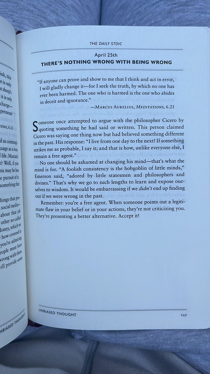 TedHZhang's tweet photo. 4/25 Daily Stoic - Great one for a trader’s mind https://t.co/wfarfniqme