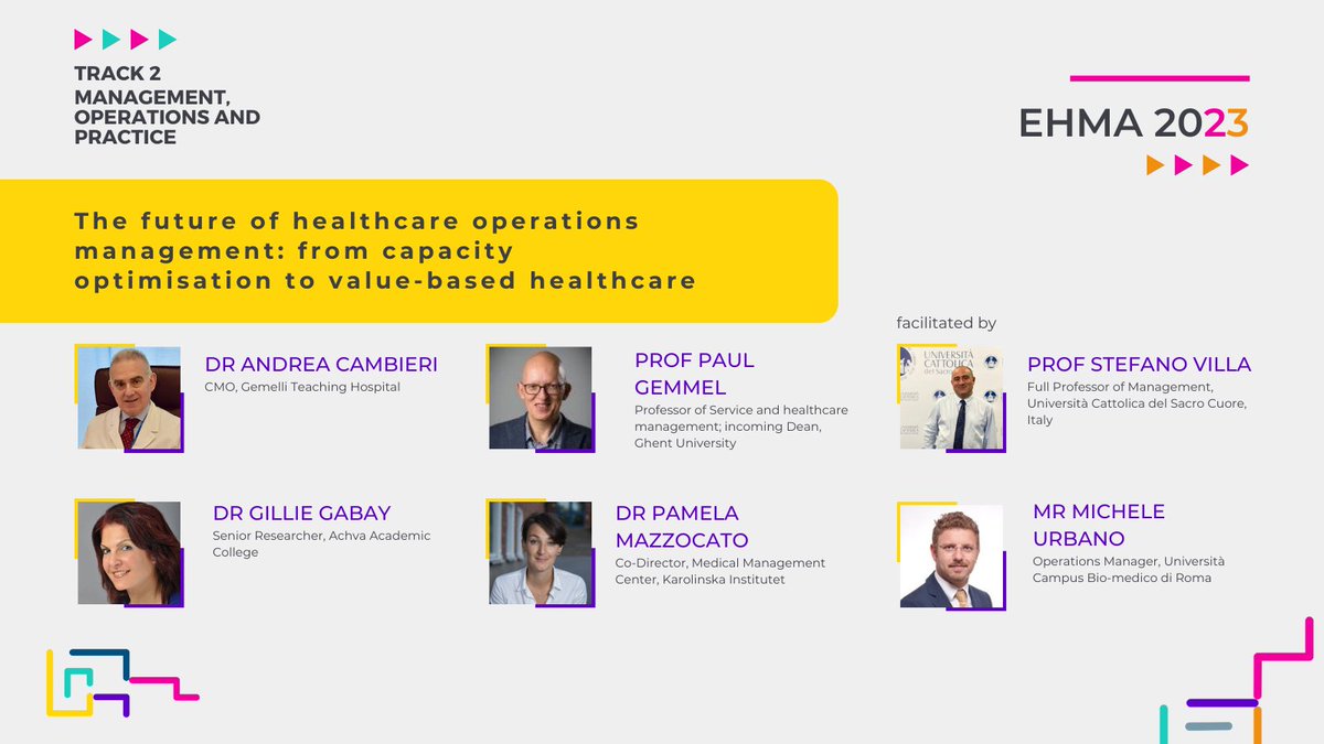 European Health Management Association tweet media