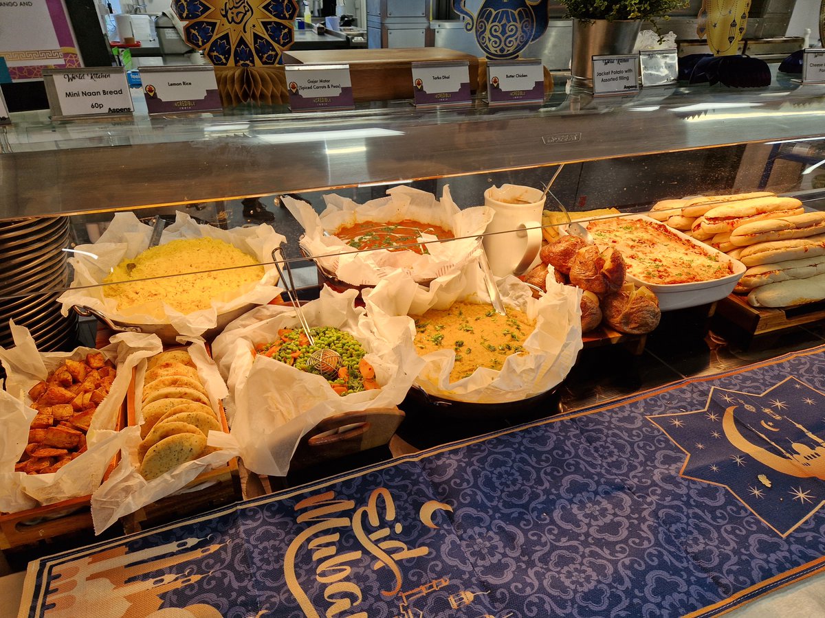LadybridgeHigh's tweet photo. And a special themed menu from the Aspens catering team today for our #Eid celebrations this week! #Eid2023 #schoolmeals #themedmenu https://t.co/AjPhEySlyl