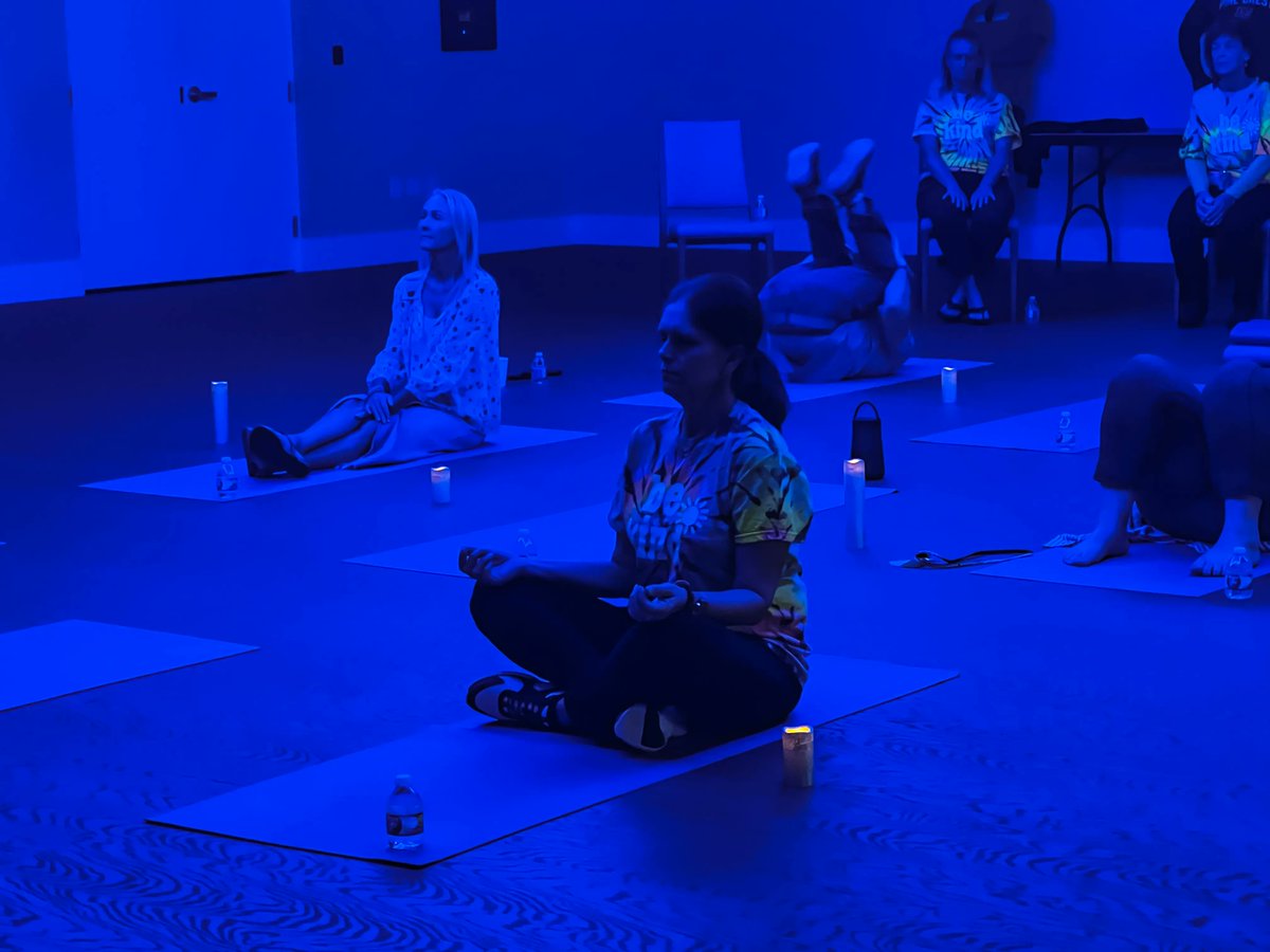 PCInnoInstitute's tweet image. #PCEmployeeWellness program sponsored a #wellness pop-up &quot;Musical Meditation&quot; led by our #PCFineArts #PCFaculty #PCSEE #SEL #EmployeeExperience #weloveteachers