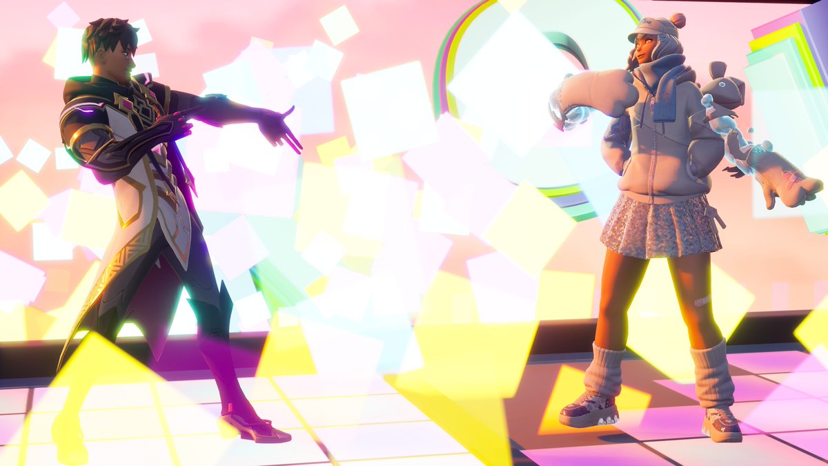 alligatorsky__'s tweet photo. big shoutout to the stranger who danced w me for a full 20min at the kid laroi afterparty 🥺 #PS5Share, #Fortnite #Fortography https://t.co/FmeNc45QYK