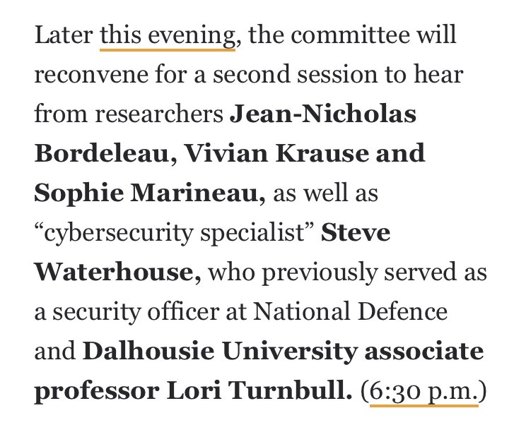 noraheuer's tweet image. “Researcher” Vivian Krause … this ought to be good. #PROC