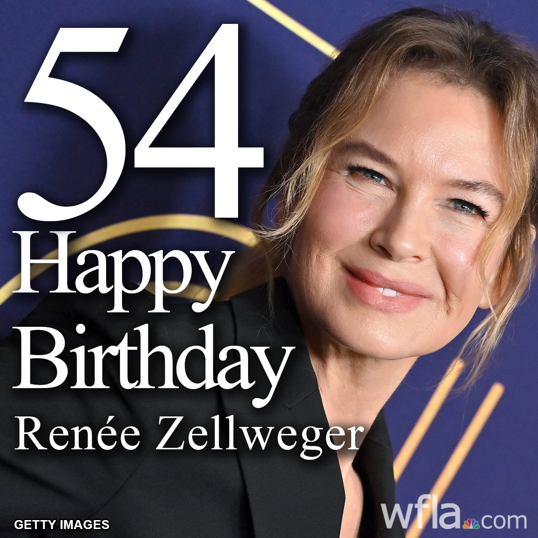 HAPPY BIRTHDAY, RENEE ZELLWEGER The Academy Award-winning actress turns 54 today!  