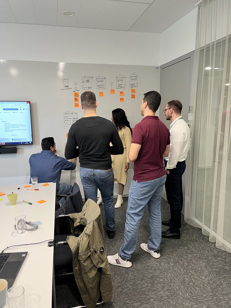 gnschenker's tweet image. #EventModeling ongoing. First time for this team. Lot of good energy in the room!